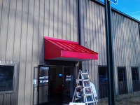 metal awning