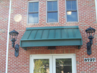 metal awning